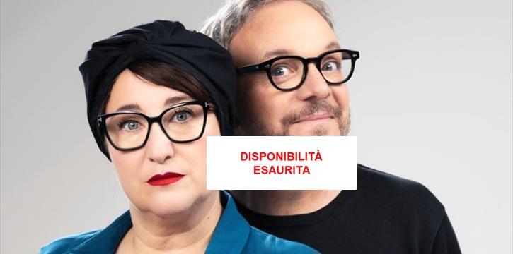 NUZZO e DI BIASE: "TOTALMENTE INCOMPATIBILI" AL TEATRO PUCCINI DI FIRENZE