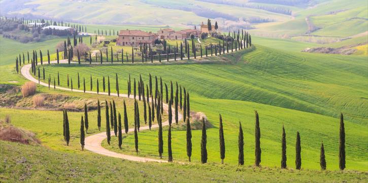 LA VAL D'ORCIA TRA CRETE SENESI E GROSSETANO