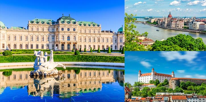 Annullato - LE TRE CAPITALI: BUDAPEST - BRATISLAVA - VIENNA