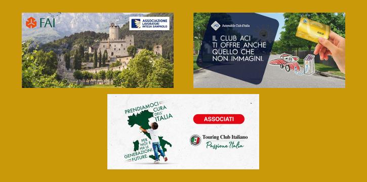 CONTRIBUTI ACI, TOURING CLUB E FAI