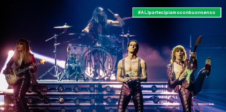 I MANESKIN ALL'UNIPOL ARENA - BOLOGNA