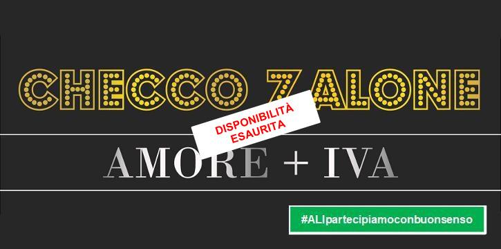 SPETTACOLO DI CHECCO ZALONE TEATRO AUGUSTEO