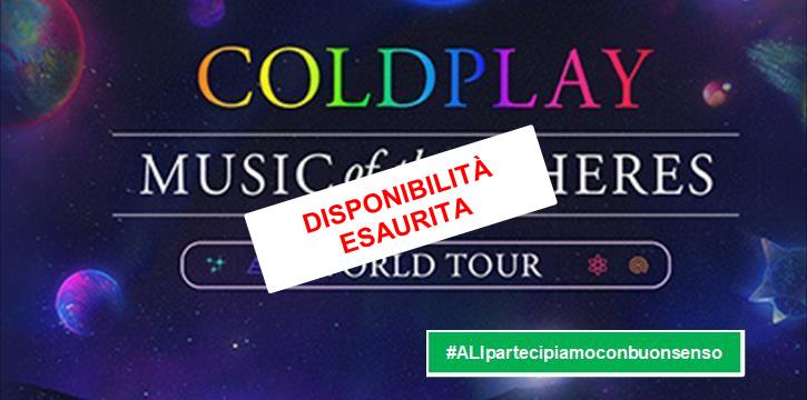 COLDPLAY - MUSIC OF THE SPHERES - NAPOLI STADIO DIEGO ARMANDO MARADONA