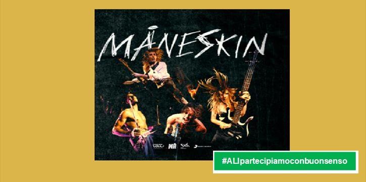 MANESKIN IN CONCERTO ALLO STADIO OLIMPICO