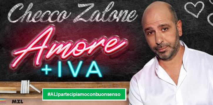CHECCO ZALONE - "AMORE + IVA" PARCO DELLA PACE A SERVIGLIANO (FM)