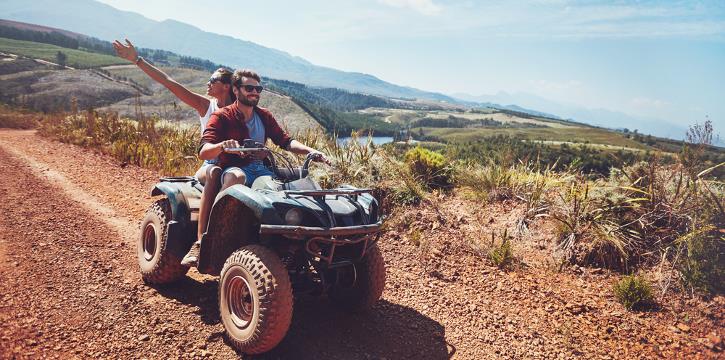 ESCURSIONE IN QUAD ALLE GOLE DELL'ALCANTARA