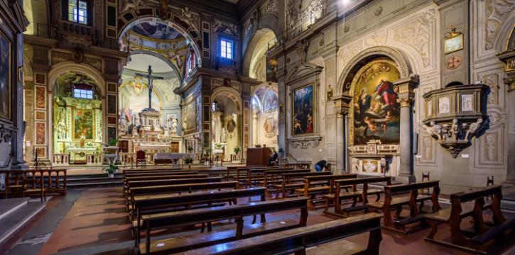 LA CHIESA DI OGNISSANTI E IL CENACOLO DEL GHIRLANDAIO