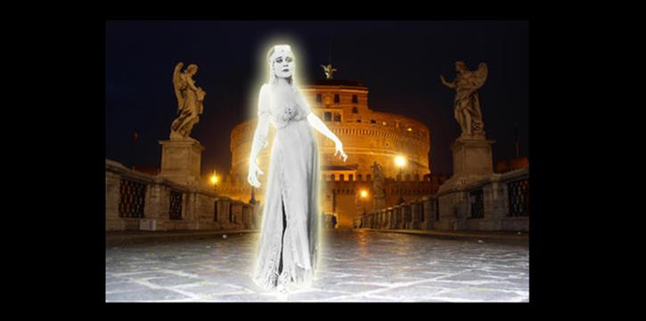 I FANTASMI A ROMA - VISITA NOTTURNA CON ATTORI