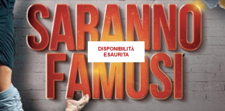 "FAME - SARANNO FAMOSI" AL TEATRO VERDI