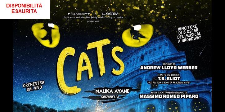 "CATS IL MUSICAL" CON MALIKA AYANE - SISTINA CHAPITEAU DI MILANO