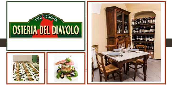 CENA AUGURI DI NATALE AD ASTI ALL'OSTERIA DEL DIAVOLO