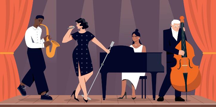 CONCERTO JAZZ NATALIZIO DELLE CHRISTMAS LADIES