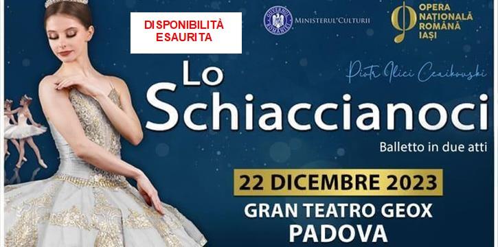 "LO SCHIACCIANOCI" AL GRAN TEATRO GEOX - BALLETTO IN DUE ATTI