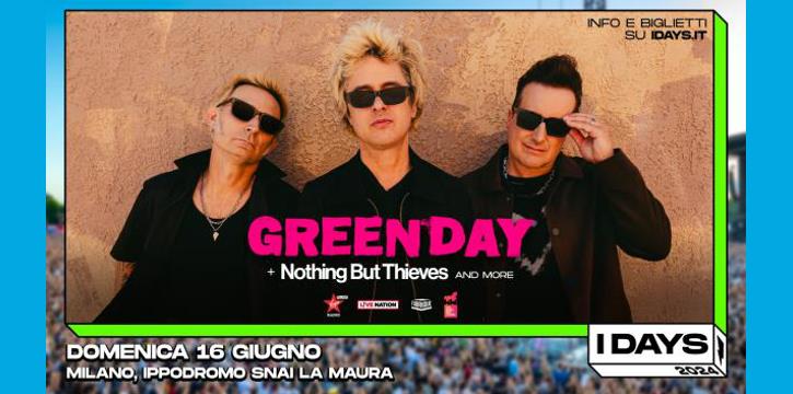 GREEN DAY - IPPODROMO SNAI LA MAURA