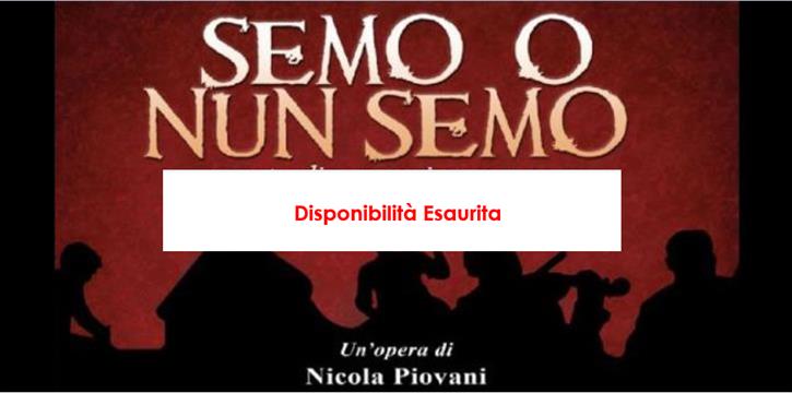 AL TEATRO OLIMPICO SPETTACOLO "SEMO O NUN SEMO": SERATA DI CANZONI ROMANE