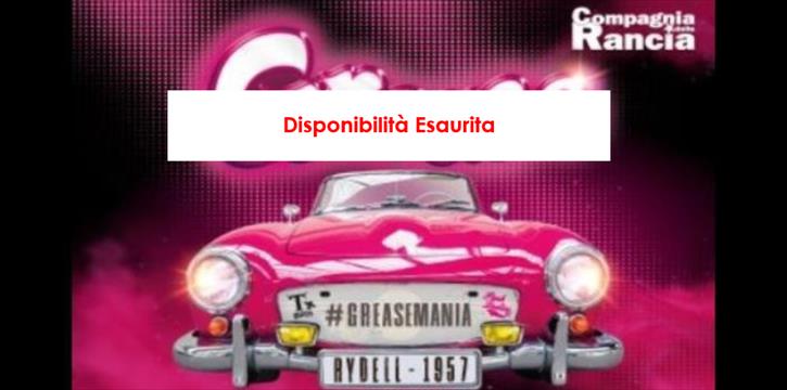"GREASE" AL TEATRO BRANCACCIO