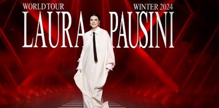 LAURA PAUSINI "WORLD TOUR WINTER 2024" AL PALAFLORIO DI BARI
