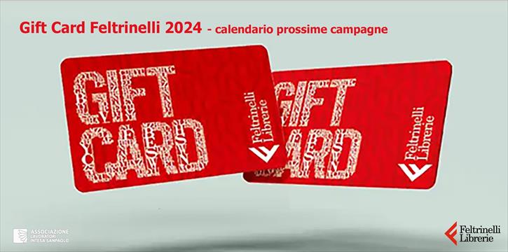 GIFT CARD FELTRINELLI 2024: calendario prossime campagne