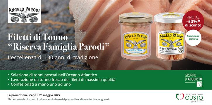 DESTINATION GUSTO - GdA FILETTI DI TONNO