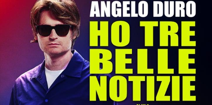 ANGELO DURO AL TEATRO CELEBRAZIONI