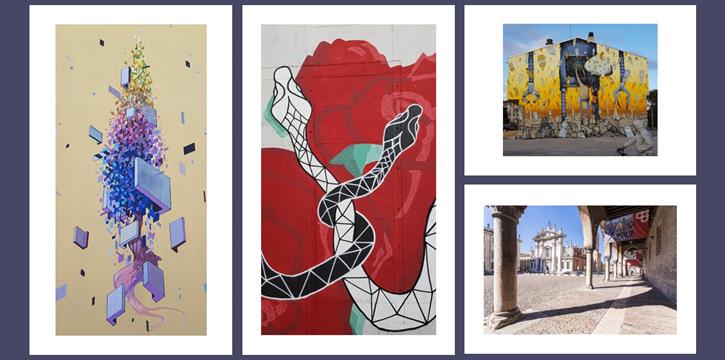 MANTOVA: PASSEGGIATA IN CITTÀ E NEL QUARTIERE DELLA STREET ART