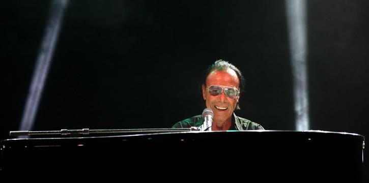 ANTONELLO VENDITTI AL PALAZZO DELLO SPORT DI ROMA