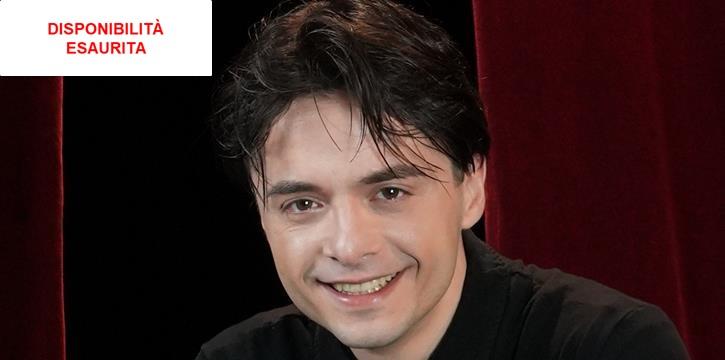 JONATHAN CANINI: "VADO A VIVERE CON ME" AL TEATRO PUCCINI DI FIRENZE