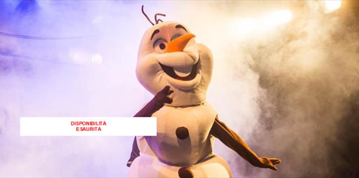 SPETTACOLO "DISNEY C'ERA UNA VOLTA" AL TEATRO OLIMPICO DI ROMA