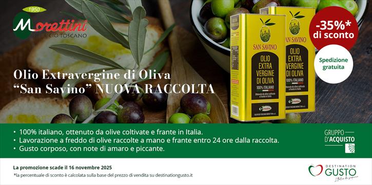 DESTINATION GUSTO - OFFERTA OLIO