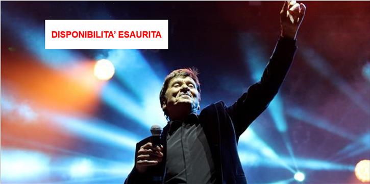 GIANNI MORANDI: "C'ERA UN RAGAZZO TOUR 2026" ALL'UNIPOL ARENA DI CASALECCHIO DI RENO (BO)