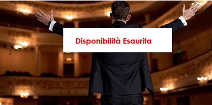 UCCIO DE SANTIS AL TEATRO BELLINI DI NAPOLI