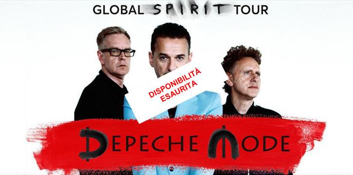 DEPECHE MODE - GLOBAL SPIRIT TOUR AL PALA ALPITOUR DI TORINO