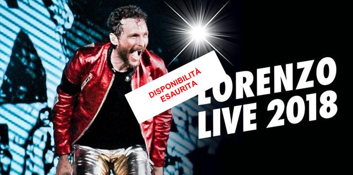 JOVANOTTI: LORENZO LIVE 2018 - PALA ALPITOUR DI TORINO