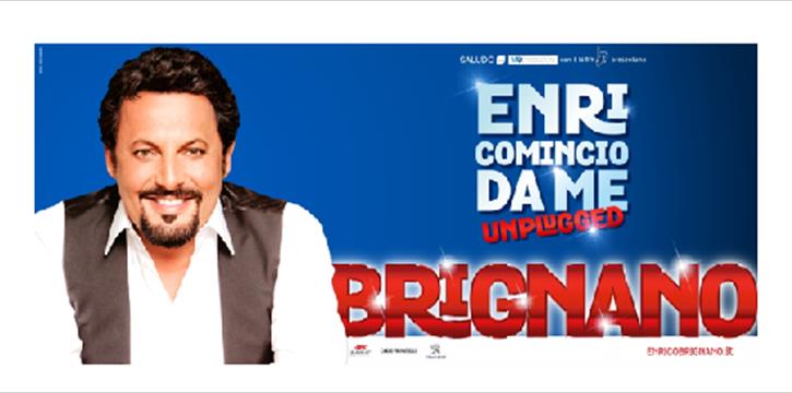 "ENRICOMINCIO DA ME... UNPLUGGED!" ENRICO BRIGNANO ALL'AUDITORIUM DELLA CONCILIAZIONE