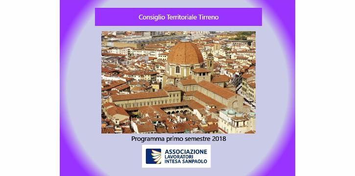 ANTICIPAZIONI PROGRAMMA DEL PRIMO SEMESTRE 2018