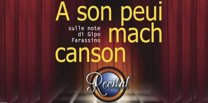A SON PEUI MACH CANSON - IN RICORDO DI GIPO FARASSINO - TEATRO LE MUSICHALL
