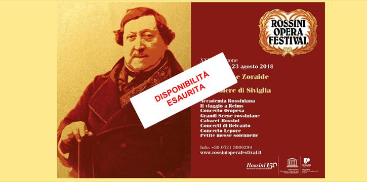 PETITE MESSE SOLENNELLE - ROSSINI OPERA FESTIVAL PESARO 2018