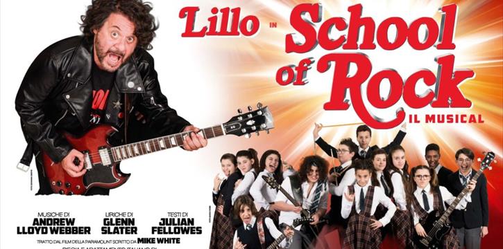 AL TEATRO SISTINA IL MUSICAL "SCHOOL OF ROCK "