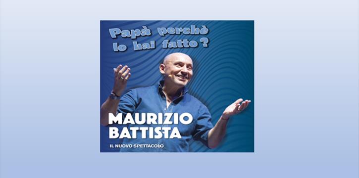 MAURIZIO BATTISTA AL TUSCANYHALL