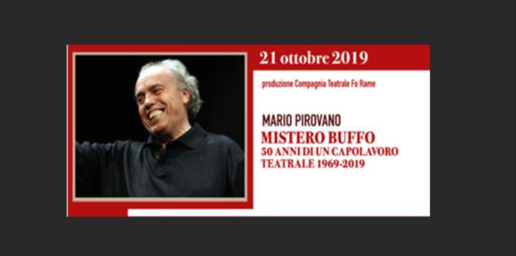 Annullata - "MISTERO BUFFO" - 50 ANNI DI CAPOLAVORO TEATRALE - SALA UMBERTO