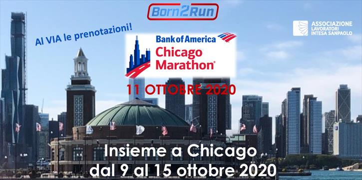 CHICAGO MARATHON - Domenica 11 ottobre 2020 corri anche tu con ALI l'imperdibile maratona di Chicago