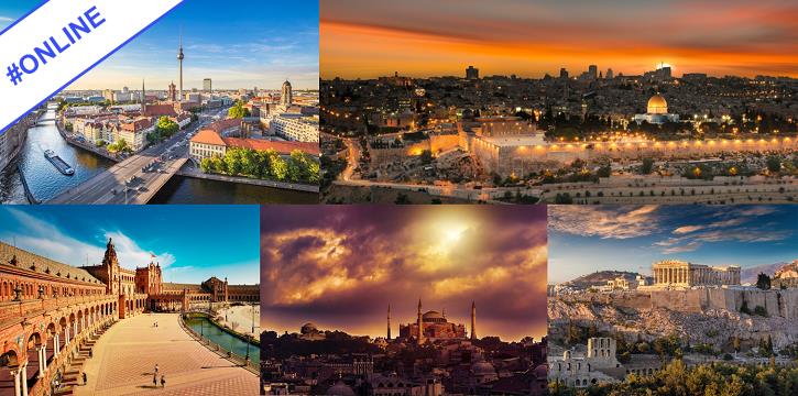 ONLINE TOURS 2021 - LE CITTÀ: ISTANBUL, ATENE, BERLINO, SIVIGLIA, GERUSALEMME