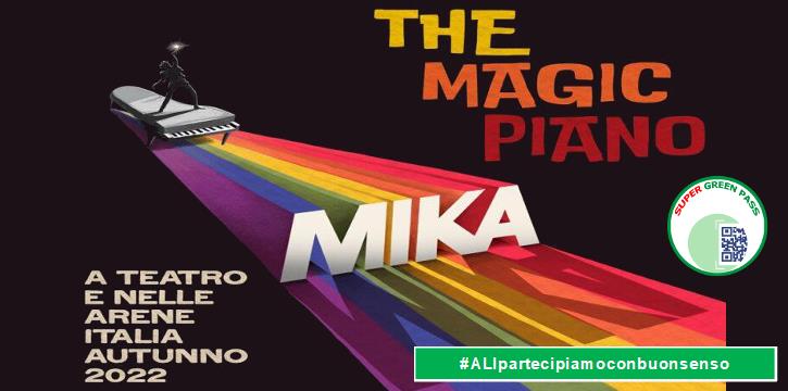 MIKA "THE MAGIC PIANO TOUR" AL FORUM DI ASSAGO