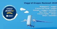 VIAGGI DI GRUPPO INTERCONTINENTALI 2023 - AL VIA LE PRENOTAZIONI
