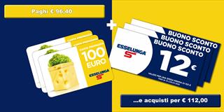 ESSELUNGA + SIAMO - PAGHIAMO: carte prepagate + buono sconto su BitQ