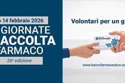 26ª GIORNATA DI RACCOLTA DEL FARMACO 14 FEBBRAIO 2026