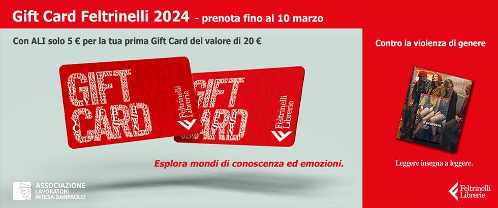 Gift Card Feltrinelli - 1° campagna