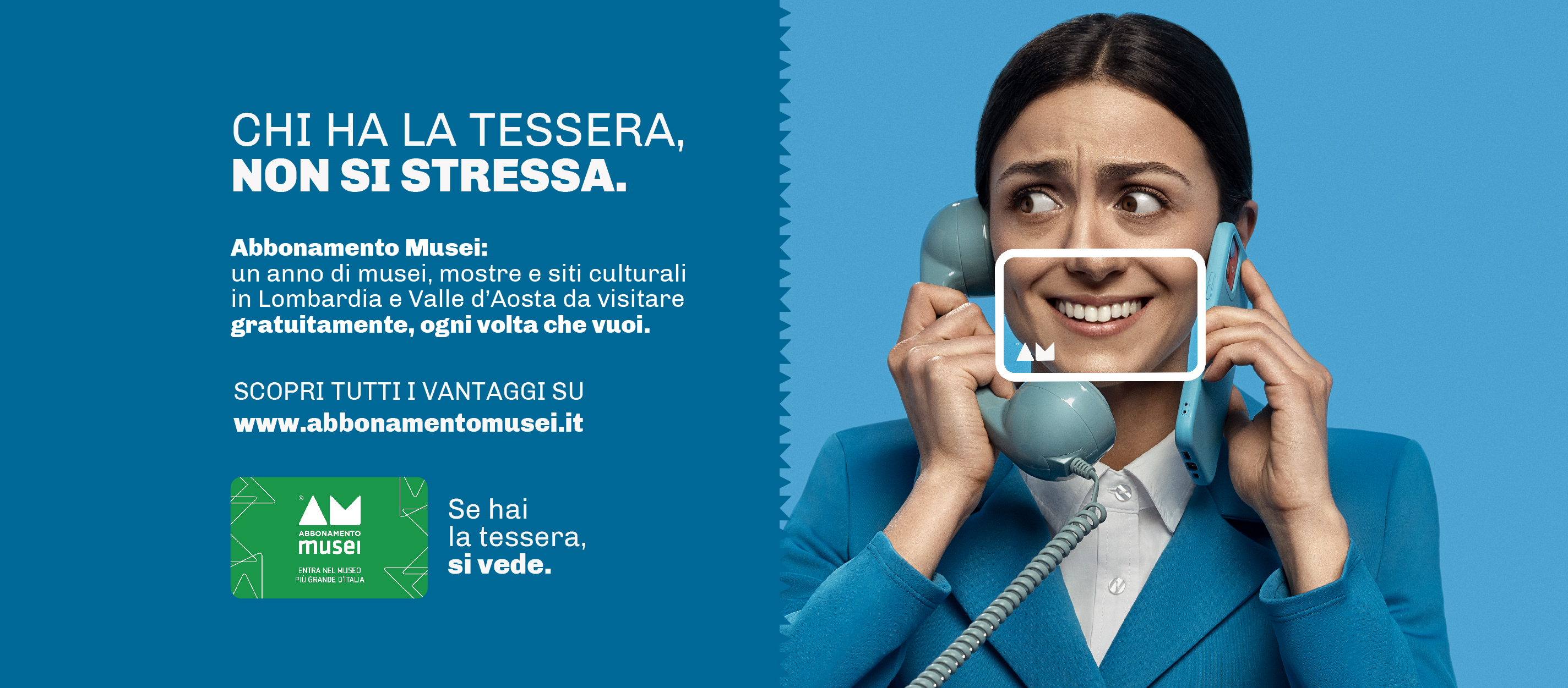 ABBONAMENTO MUSEI LOMBARDIA/VALLE D'AOSTA 2026
