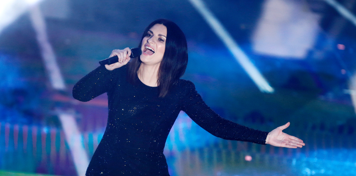 LAURA PAUSINI: "IO CANTO WORLD TOUR" ALL'UNIPOL ARENA DI CASALECCHIO DI RENO (BO)