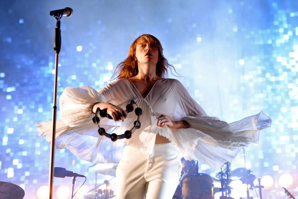 FLORENCE AND THE MACHINE ALL'IPPODROMO DI S. SIRO DI MILANO